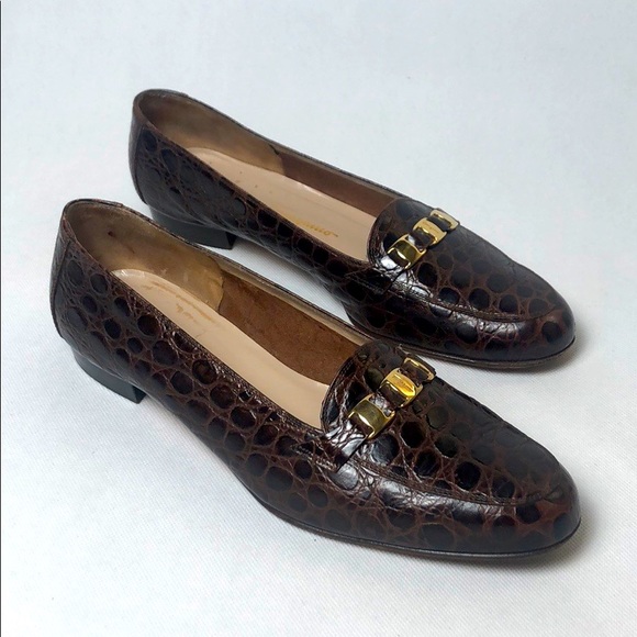 Salvatore Ferragamo Shoes - Salvatore Ferragamo Brown Moccasins